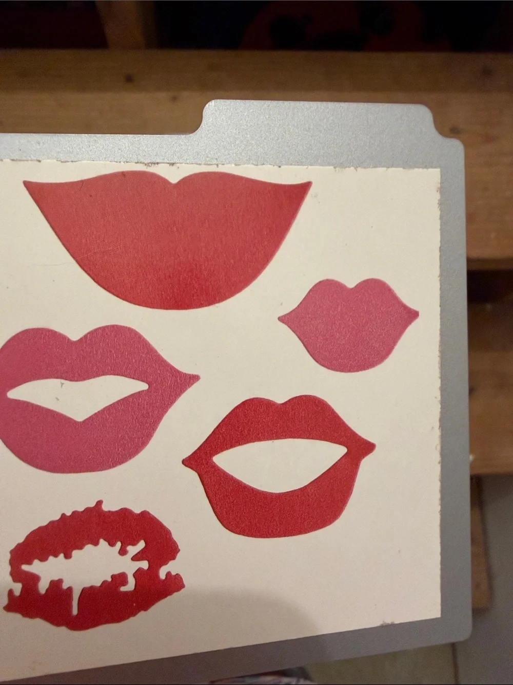 5 fashion dies-formal gowns, wedding dresses, lips plus a surprise die —